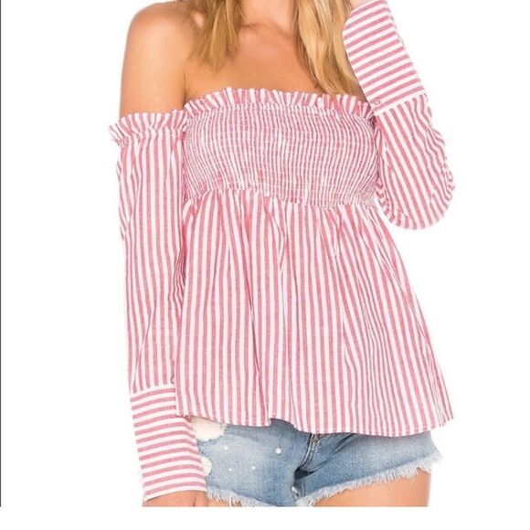 L’Academie Erin Off Shoulder Top - Picture 1 of 6